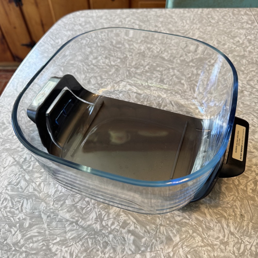 Ninja FN101GY Crispi Large 4 QT Glass Container Dish ONLY Replacement Part